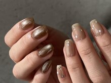 リノ 大阪本町店(lino)/ちぐはぐネイル【11.15】