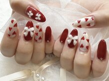 フィオレネイル(fiore nail)/バレンタインネイル