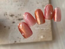 アイヴィー(IVY)/お花/ニュアンス/ピンク