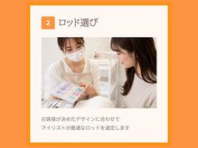 オメカシ 栄店(omekashi)/まつ毛パーマ施術の流れ２