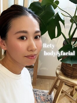 Rety Body&Facialの写真/資格と経験を活かしたこだわりのハンドテクニック。オールハンドメニューで極上の癒やし時間をどうぞ♪