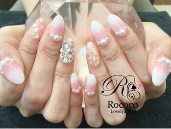 パールデザインネイル