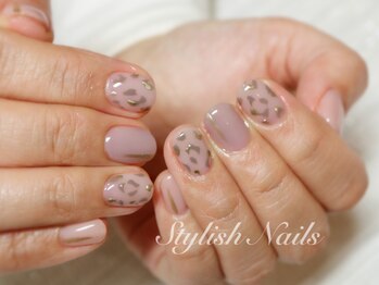 スタイリッシュネイルズ(Stylish Nails)/ショートネイルにアニマル