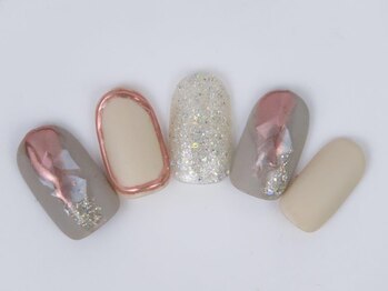 まつげアンドネイル ディアマンローズ(DIAMANT ROSE)/ミラーニュアンス6930円