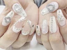 ミナミネイル(MINAMI NAIL)/ハートチェーンネイル