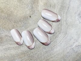 オンブレフレンチ☆カフェラテ