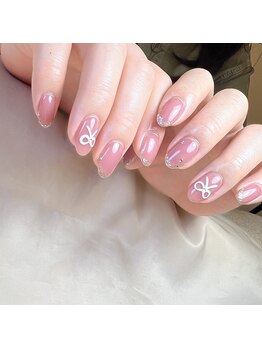 手書きリボンも大人気