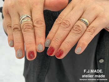 アトリエ メイド(atelier made)/フラッシュネイル¥4,990