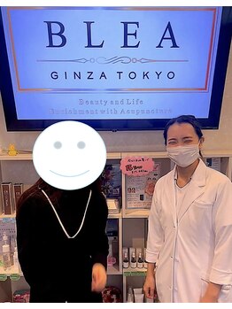 ブレア 銀座/お客様とのツーショット写真