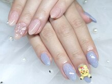 アンバーテン(Amber10)/持ち込みデザイン｜ジェルネイル