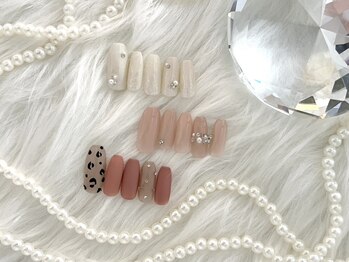 キー(key.)の写真/【季節やトレンドを活かしたお洒落デザイン】定額&持ち込みデザインがオススメ♪お得に可愛い指先へ♪