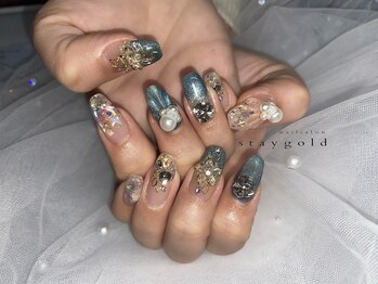 ネイルサロン ステイゴールド(STAY GOLD)/アミ施術お客様ネイル