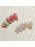 《ハンド》5種から選べるアート定額デザイン ¥6800