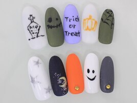 ハロウィンネイル☆