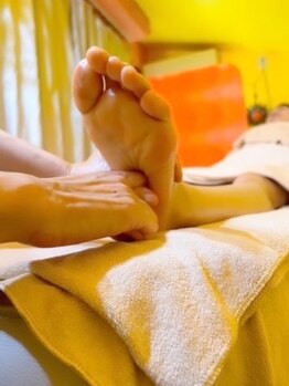 レポス(du repos)の写真/冷え性さん必見！冷えて浮腫んだ足がぽかぽか温まり細っそり美脚に☆足湯あります＊