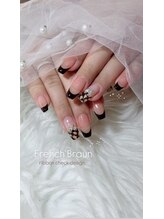 イーアップ(e-up)/french brown ribbondesign.