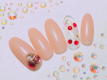 ネイル シエル(nail ciel)/[2]アート付定額コース◆￥5300