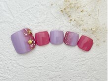 ビオトーププラス 銀座7丁目店(bio tope+)/ピンクネイル　銀座フィルイン