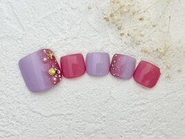 ピンクネイル　銀座フィルイン