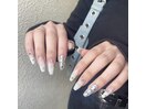 ＃韓国ネイル＃白グラデーション