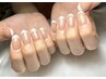 【mari指名限定】フレンチネイル(オフ込み)¥6000