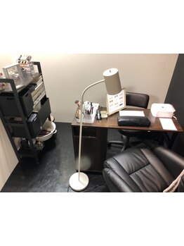 個室があるサロン