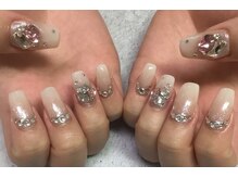 ネイルサロン ビューティーマジック 川口店/ビジューネイル
