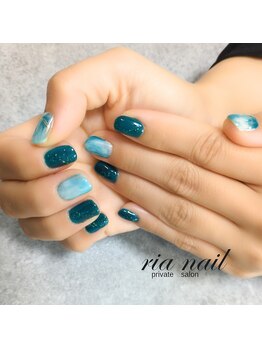 リアネイル(ria nail)/☆夏ネイル☆