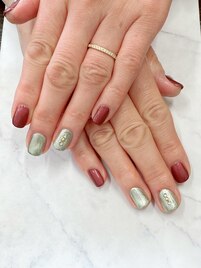 ケア付デザインマニキュア