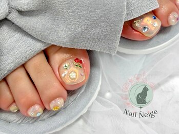ネイルネージュ 錦糸町(Nail Neige)/フットネイル/持ち込み