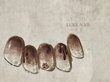 ルークネイル(LUKE NAIL)/チョコレートバレンタインネイル