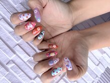 エヌ(N)の雰囲気（ゴテゴテ可愛いパーツもつけ放題！アートし放題！）