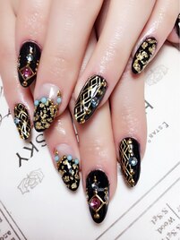 【スカルプ】１０本アートし放題