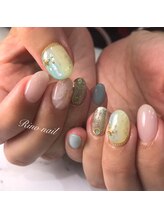 リノ ネイル(Rino nail)/熱帯魚カラー