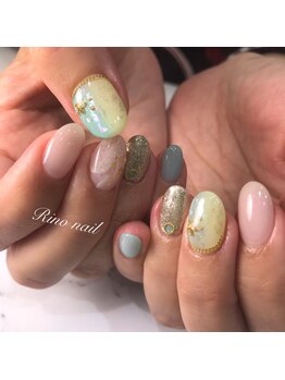 リノ ネイル(Rino nail)/熱帯魚カラー