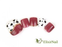 エリクサーネイル 神田(Elixir Nail)/フット やり放題 / クーポン使用