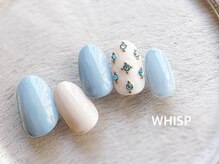 ウィスプ(WHISP)/ストーンビジューネイル