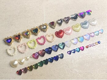 チェリーズネイル(Cherrys Nail)/つけ放題 ハートパーツ