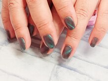 オルタンシア(Ortensia)/玉虫色ネイル