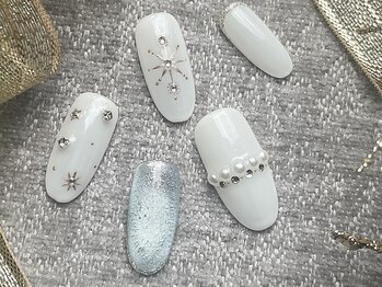 プロモート 岡山城下店(Promote)/ホワイト×ライトブルー【岡山】