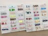 【定額6800円】ツヤ・強度抜群ジェル!２４種から選べるアート☆