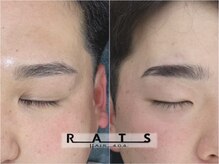 メンズの眉もお任せ下さい♪