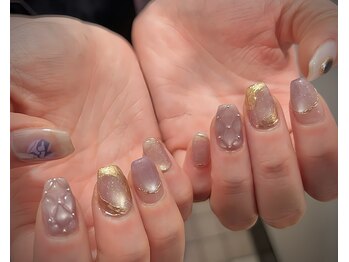 ヒュッゲ(Hygge)/剣持刀也概念ニュアンスネイル