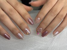 マーメイドネイル(Mermaid Nail)/4本アート