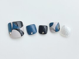 プッチ　ブルー　ラメ　クール