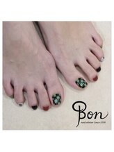ネイルアトリエ ボン(nail atelier bon)/フットシェラックネイル