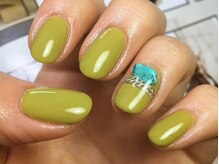 オーラリー ネイル アート メゾン(ORRERY nail art maison)/ハンド / ピスタチオカラー
