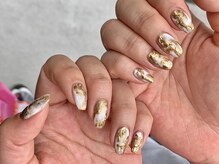 ネイルサロン プール ヴー(Nail Salon Pour Vous)/ニュアンスミラーネイル