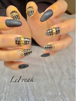 ルフリーク(Le Freak)/千鳥柄