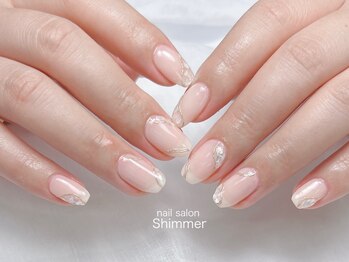 シマー(Shimmer)/宝石ネイル